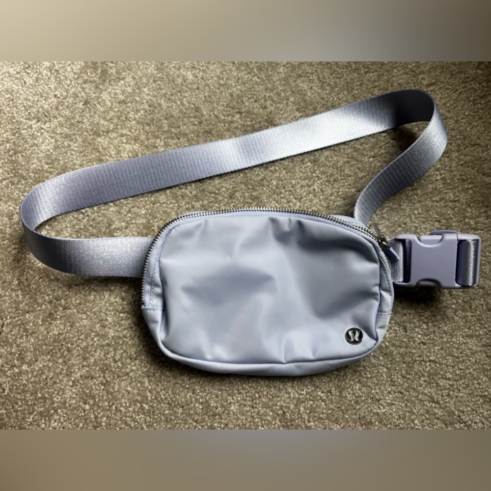 Pastel blue lululemon everywhere belt bag